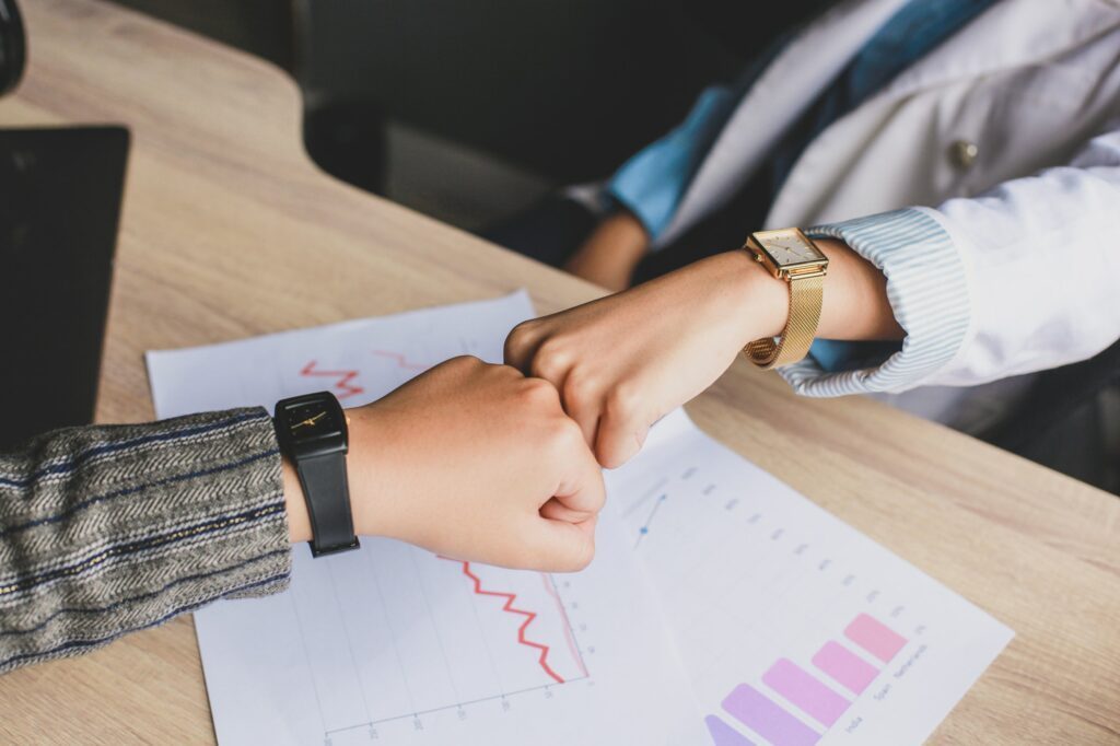 Business Fist Bump