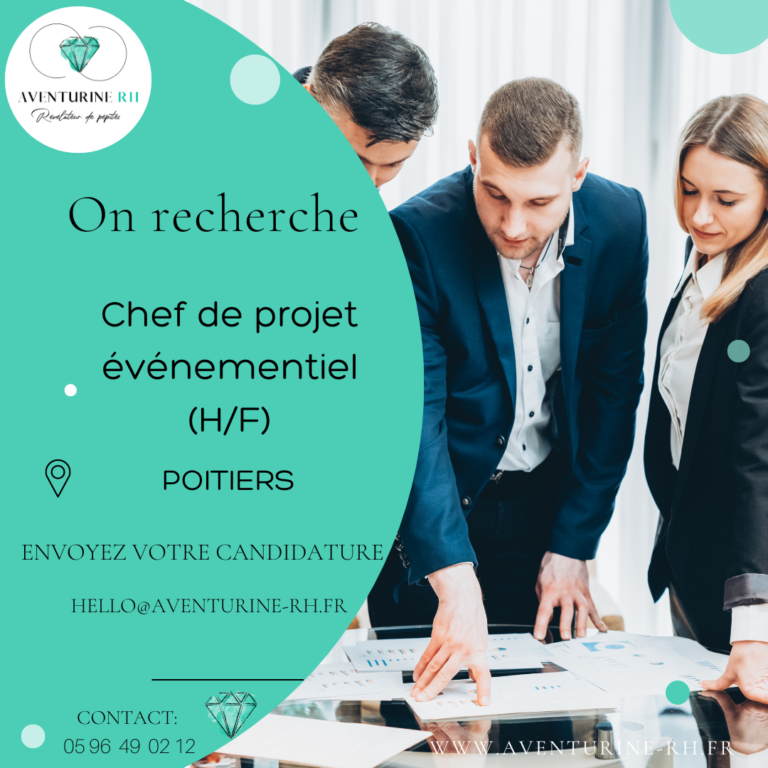 CHEF DE PROJET EVENEMENTIEL (H/F) A POITIERS
