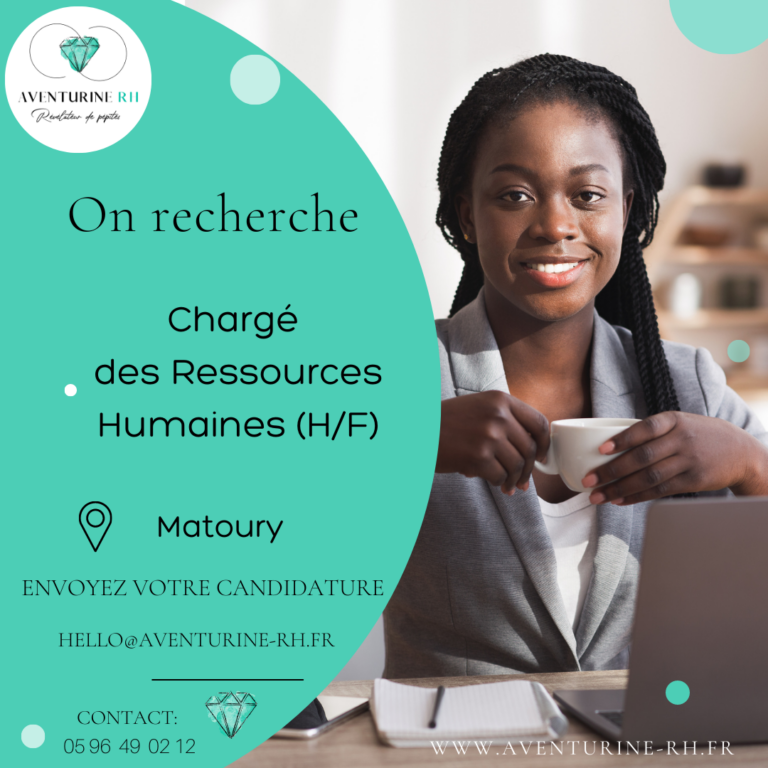 CHARGE DES RESSOURCES HUMAINES (H/F) EN GUYANE