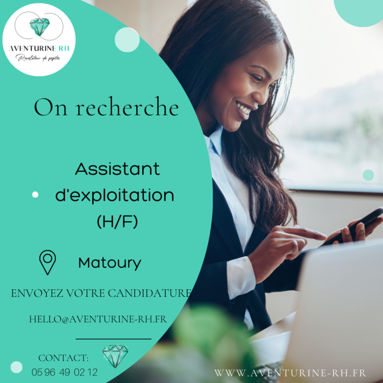 ASSISTANT D’EXPLOITATION (H/F) EN GUYANE