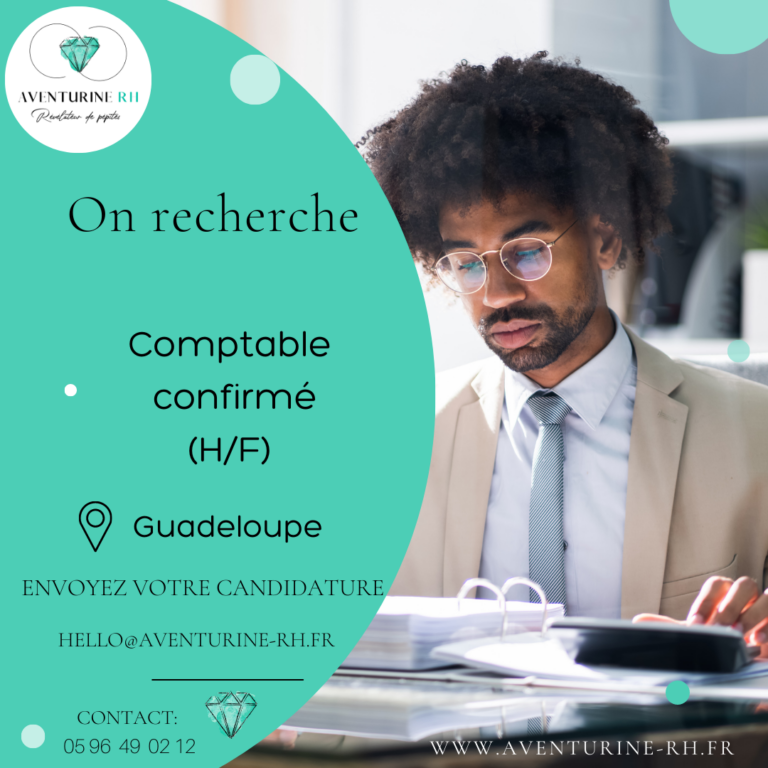 COMPTABLE CONFIRME (H/F) EN GUADELOUPE