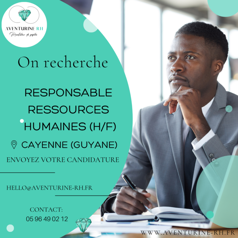 RESPONSABLE RESSOURCES HUMAINES (H/F) GUYANE