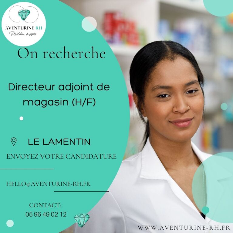 Directeur adjoint de magasin (H/F) – Le lamentin