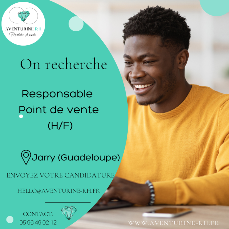 RESPONSABLE DE BOUTIQUE (H/F) A JARRY