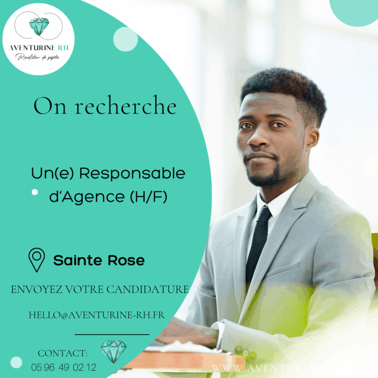 RESPONSABLE D’AGENCE (H/F) EN GUADELOUPE