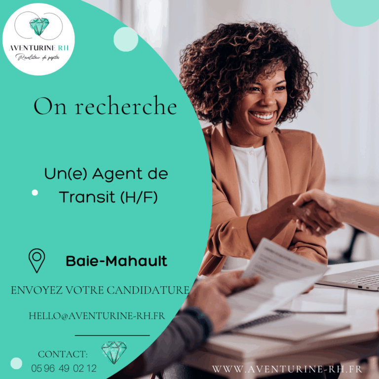 AGENT DE TRANSIT (H/F) EN GUADELOUPE
