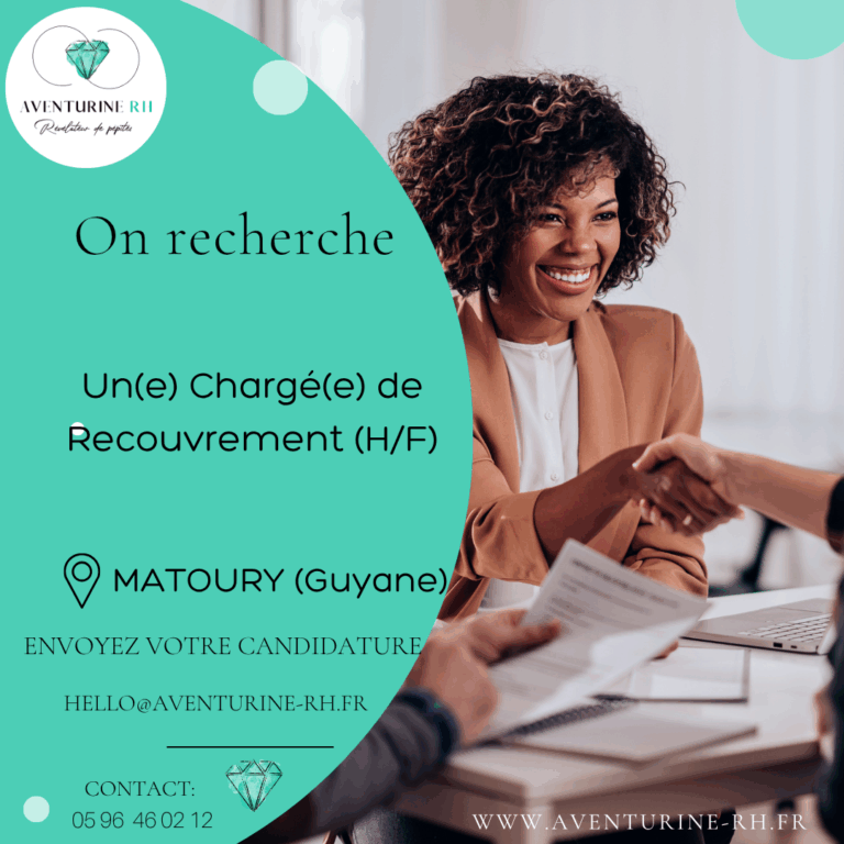 CHARGE DE RECOUVREMENT (H/F) EN GUYANE
