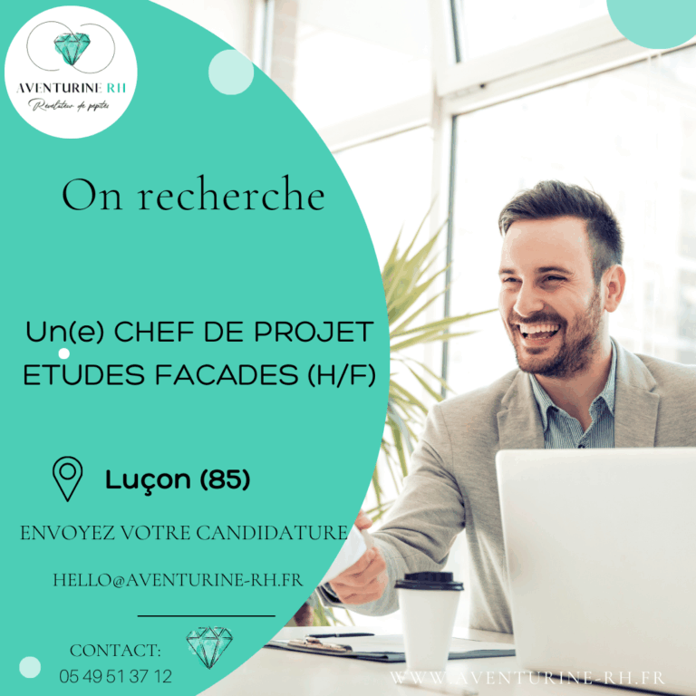 CHEF DE PROJET ETUDES FACADES (H/F) A LUCON