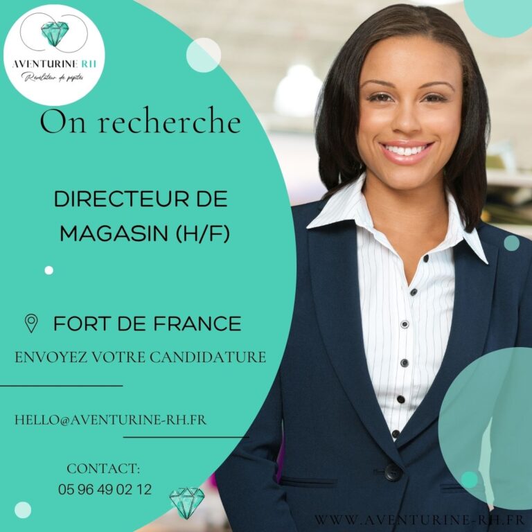 Directeur de magasin (H/F) A FORT DE FRANCE