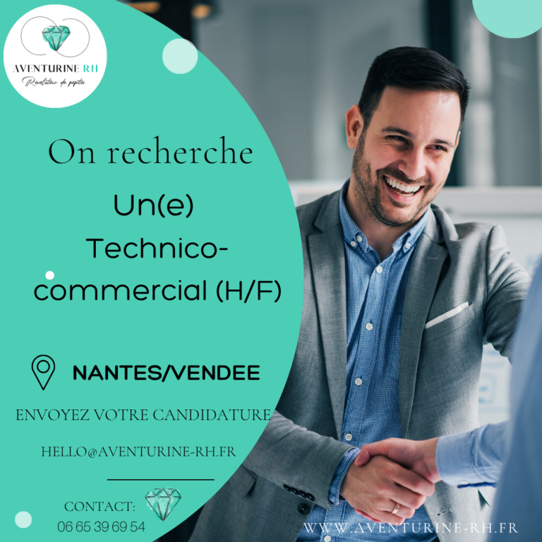 TECHNICO-COMMERCIAL (H/F) EN VENDEE