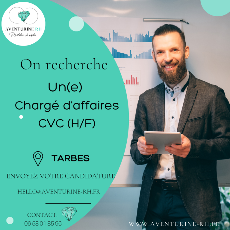 CHARGE D’AFFAIRES CVC (H/F) A TARBES