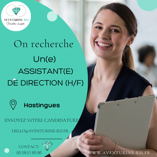 ASSISTANT DE DIRECTION (H/F) A HASTINGUES